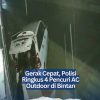 Gerak Cepat, Polisi Ringkus 4 Pencuri AC Outdoor di   Bintan