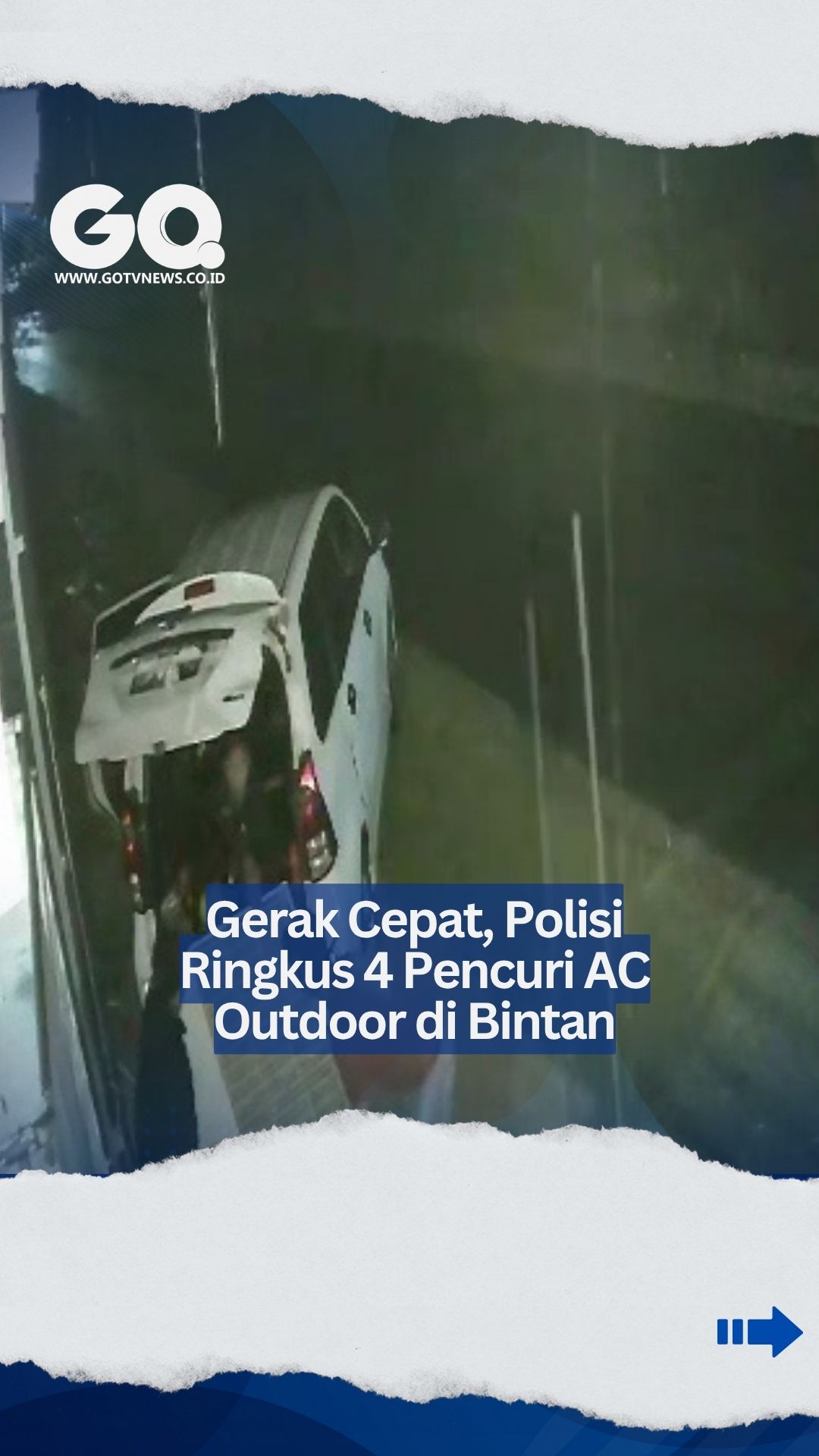 Gerak Cepat, Polisi Ringkus 4 Pencuri AC Outdoor di Bintan.