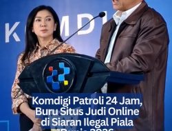 Komdigi Patroli 24 Jam, Buru Situs Judi Online di Siaran Ilegal Piala Dunia 2026