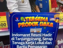 Indomaret Resmi Hadir di Tanjungpinang, Serap Tenaga Kerja Lokal dan Bantu Pemasaran Produk UMKM Lokal