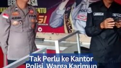 Tak Perlu ke Kantor Polisi, Warga Karimun Bisa Minta Bantuan Polisi Lewat 110