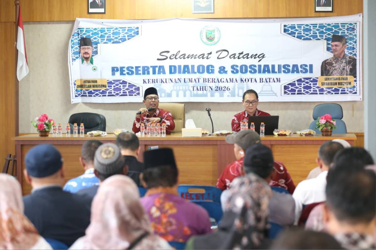 Jadi Narasumber Dialog Kerukunan Umat Beragama, Waka II DPRD Kepri Tekankan Kerukunan Demi Kesejahteraan.