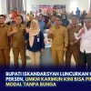 Bupati Iskandarsyah Luncurkan KURDA 0 Persen, UMKM Karimun Kini Bisa Pinjam Modal Tanpa Bunga