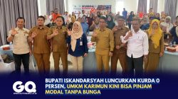Bupati Iskandarsyah Luncurkan KURDA 0 Persen, UMKM Karimun Kini Bisa Pinjam Modal Tanpa Bunga