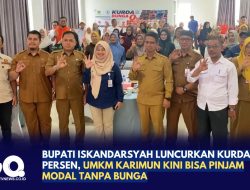 Bupati Iskandarsyah Luncurkan KURDA 0 Persen, UMKM Karimun Kini Bisa Pinjam Modal Tanpa Bunga