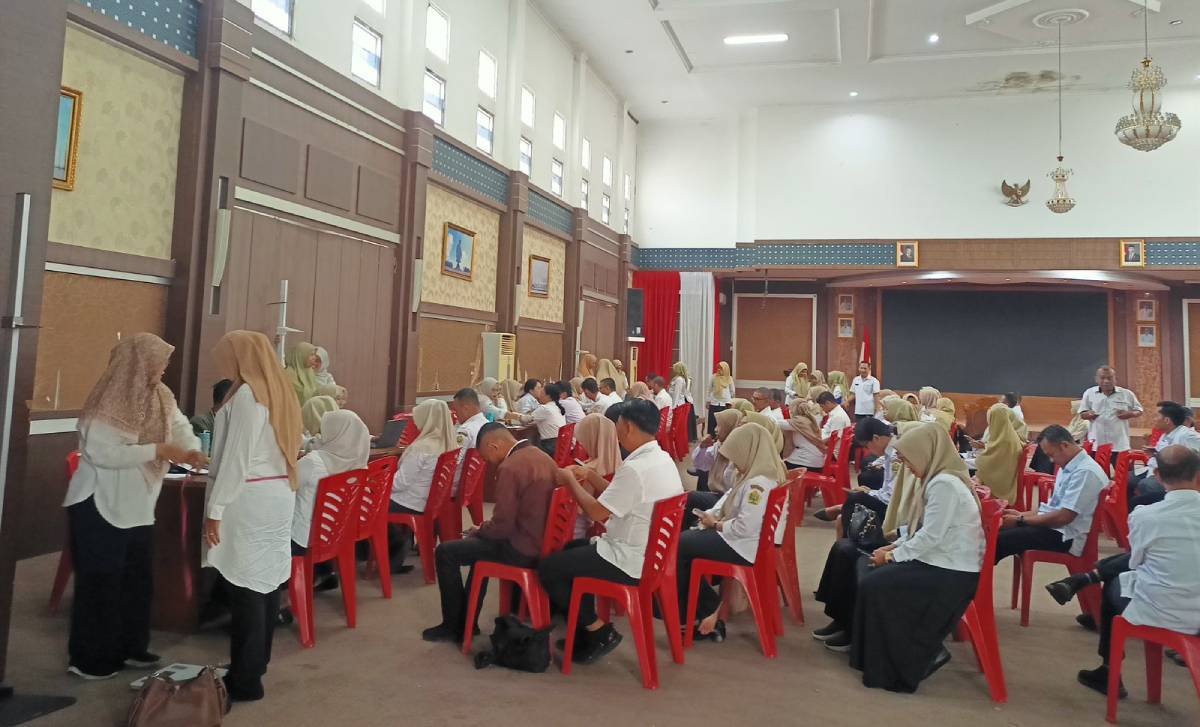 Bupati Iskandarsyah: Cek Kesehatan Gratis, Upaya Nyata Pemerintah Jaga Kesehatan Masyarakat.