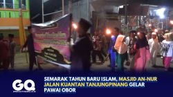 Semarak Tahun Baru Islam, Masjid An-Nur Jalan Kuantan Tanjungpinang Gelar Pawai Obor