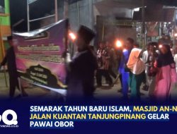 Semarak Tahun Baru Islam, Masjid An-Nur Jalan Kuantan Tanjungpinang Gelar Pawai Obor