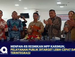 MenPAN-RB Resmikan MPP Karimun, Pelayanan Publik Ditarget Lebih Cepat dan Terintegrasi