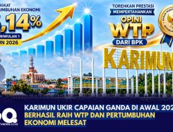 Karimun Ukir Capaian Ganda di Awal 2026, Berhasil Raih WTP dan Pertumbuhan Ekonomi Melesat