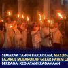 Semarak Tahun Baru Islam, Masjid Al-Fajarul Mubarokah Gelar Pawai Obor dan Berbagai Kegiatan Keagamaan