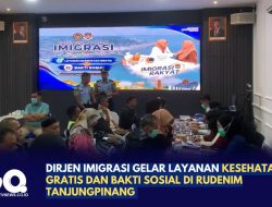Dirjen Imigrasi Gelar Layanan Kesehatan Gratis dan Bakti Sosial di Rudenim Tanjungpinang