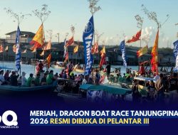 Meriah, Dragon Boat Race Tanjungpinang 2026 Resmi Dibuka di Pelantar III