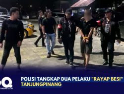 Polisi Tangkap Dua Pelaku “Rayap Besi” di Tanjungpinang