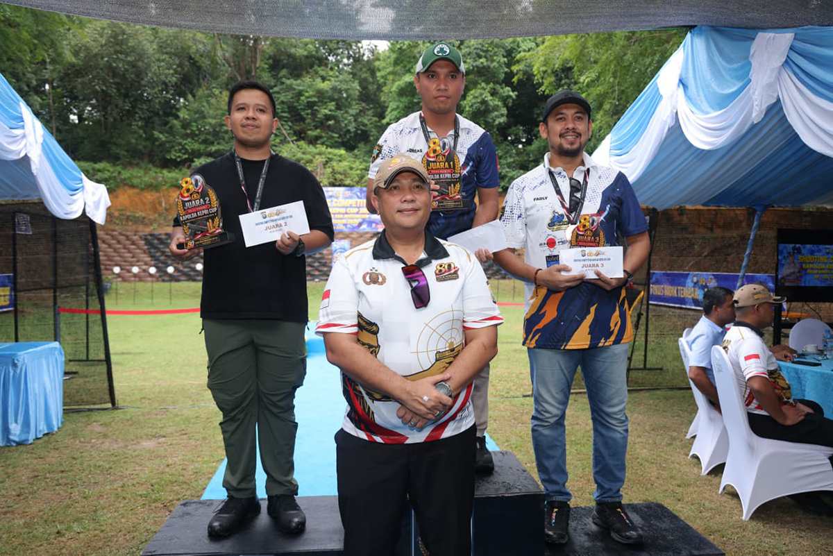 HUT Bhayangkara ke 80, Kapolda Kepri Buka Shooting Competition Kapolda Kepri Cup 2026.