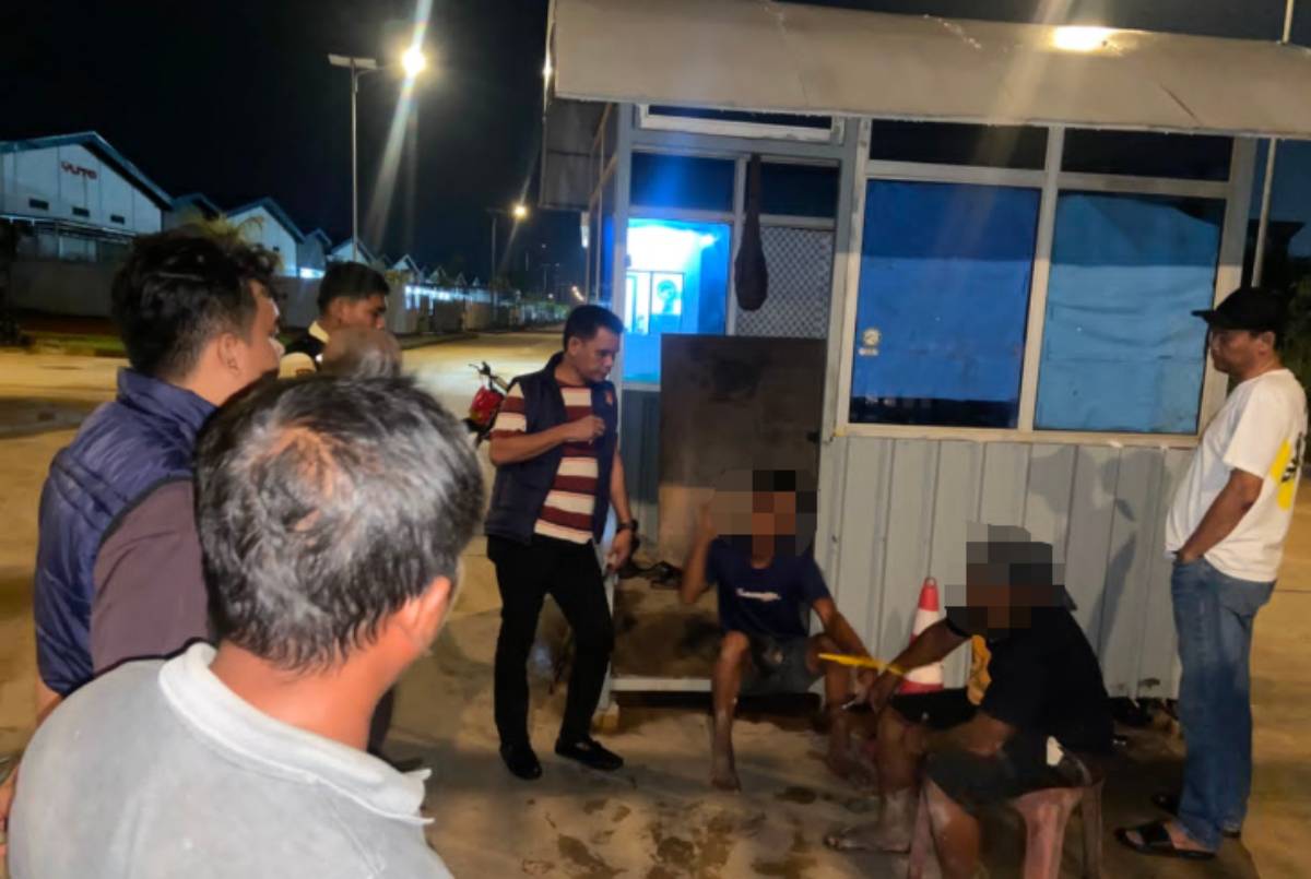 Respons Cepat Polisi 110, Dugaan Percobaan Pencurian di PT Samara Industrial Park Batam Berhasil Diamankan.