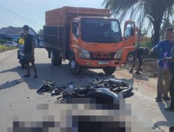 Kronologi Laka Maut Lori Pengangkut Ayam dengan Pengendara Motor di Bintan
