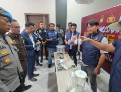 Polres Karimun Musnahkan Vape Narkoba, Sabu dan Ekstasi