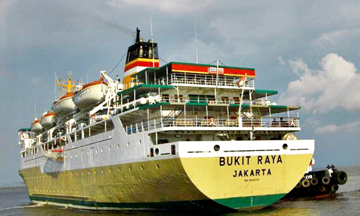Pelayaran Armada KM Bukit Raya Jalani Docking 25 Hari, Pastikan Kelaikan Operasional Kapal.