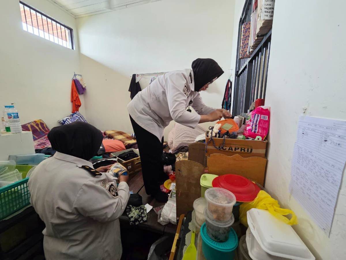 Rutan Karimun Razia Blok Hunian Wanita, Sita Sendok Besi hingga Pinset.