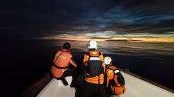 Tim SAR Gabungan Lakukan Pencarian Nelayan Hilang Kontak di Perairan Subi Natuna.