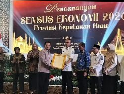 Kepala BPS RI Bersama Gubernur Ansar Resmi Luncurkan Sensus Ekonomi 2026 Kepri