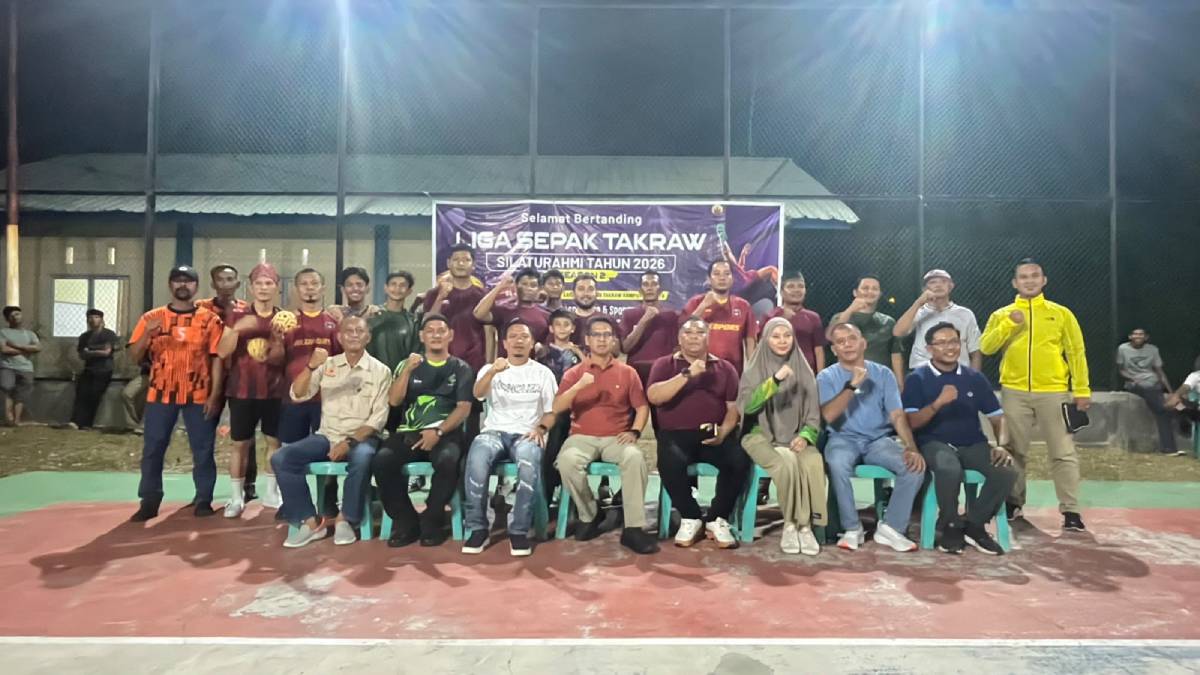 Buka Liga Takraw Season II, Bupati Karimun: Jangan Takut Bermimpi, Atlet Muda Takraw Harus Siap Go Nasional.