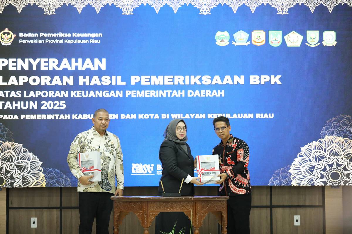 Raih WTP dari BPK RI, Pemkab Karimun Berkomitmen Sajikan Laporan Keuangan Sesuai Standar Akuntansi.