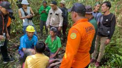 Dua Hari Pencarian, Lansia Hilang di Hutan Bukit Belah Lingga Ditemukan Selamat.