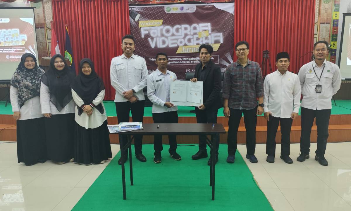 Perkuat Kolaborasi, AMSI Kepri Teken MoU Dengan STAIN SAR Kepri.