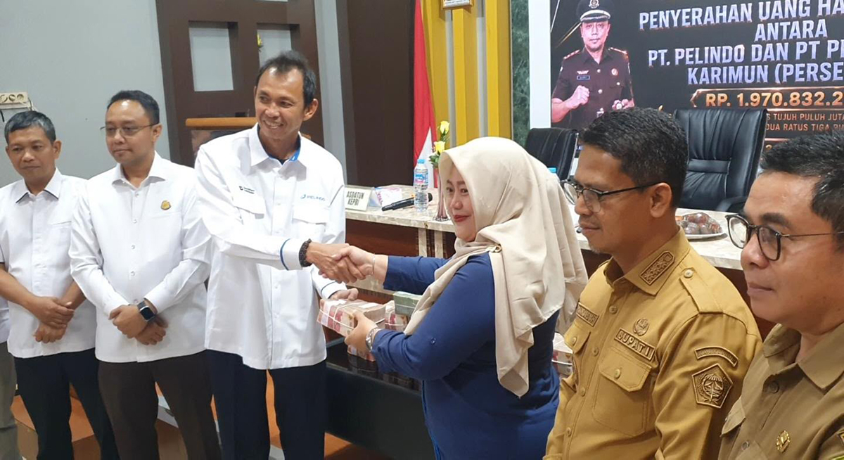 Bupati Karimun Apresiasi Kejari, Rp1,9 Miliar Hasil Sengketa Akan Digunakan untuk Pembangunan.