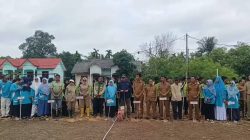 Tak Hanya Belajar di Kelas, Siswa SMAN 3 Karimun Kini Menanam Padi Gogo