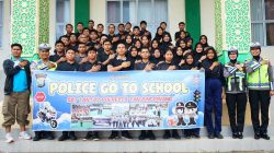 Police Go To School, Satlantas Polresta Tanjungpinang Ajak Siswa SMAN 2 Jadi Pelopor Keselamatan Berlalu Lintas