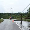 Dihantam Cuaca Ekstrem, Tiang Listrik PLN di Senggarang Tumbang