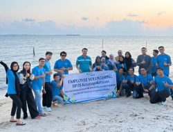 Peringati Hari Lingkungan Hidup Sedunia 2026 , BPJS Ketenagakerjaan Tanjungpinang Bersihkan Pantai Ketapang Dompak