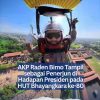 AKP Raden Bimo Tampil sebagai Penerjun di Hadapan Presiden pada HUT Bhayangkara ke-80