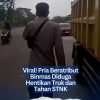 Viral! Pria Beratribut Binmas Diduga Hentikan Truk dan Tahan STNK