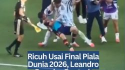 Ricuh Usai Final Piala Dunia 2026, Leandro Paredes Bentrok Dengan Tim Spanyol Berujung Kartu Merah