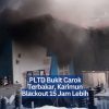 PLTD Bukit Carok Terbakar, Karimun Blackout 15 Jam Lebih