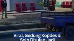 Viral, Gedung Kopdes di Solo Disulap Jadi Gedung Resepsi Pernikahan