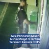 Aksi Pencurian Mixer Audio Masjid di Bintan Terekam Kamera CCTV