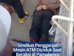 Sindikat Pengganjal Mesin ATM Diciduk Saat Beraksi di Pamulanga