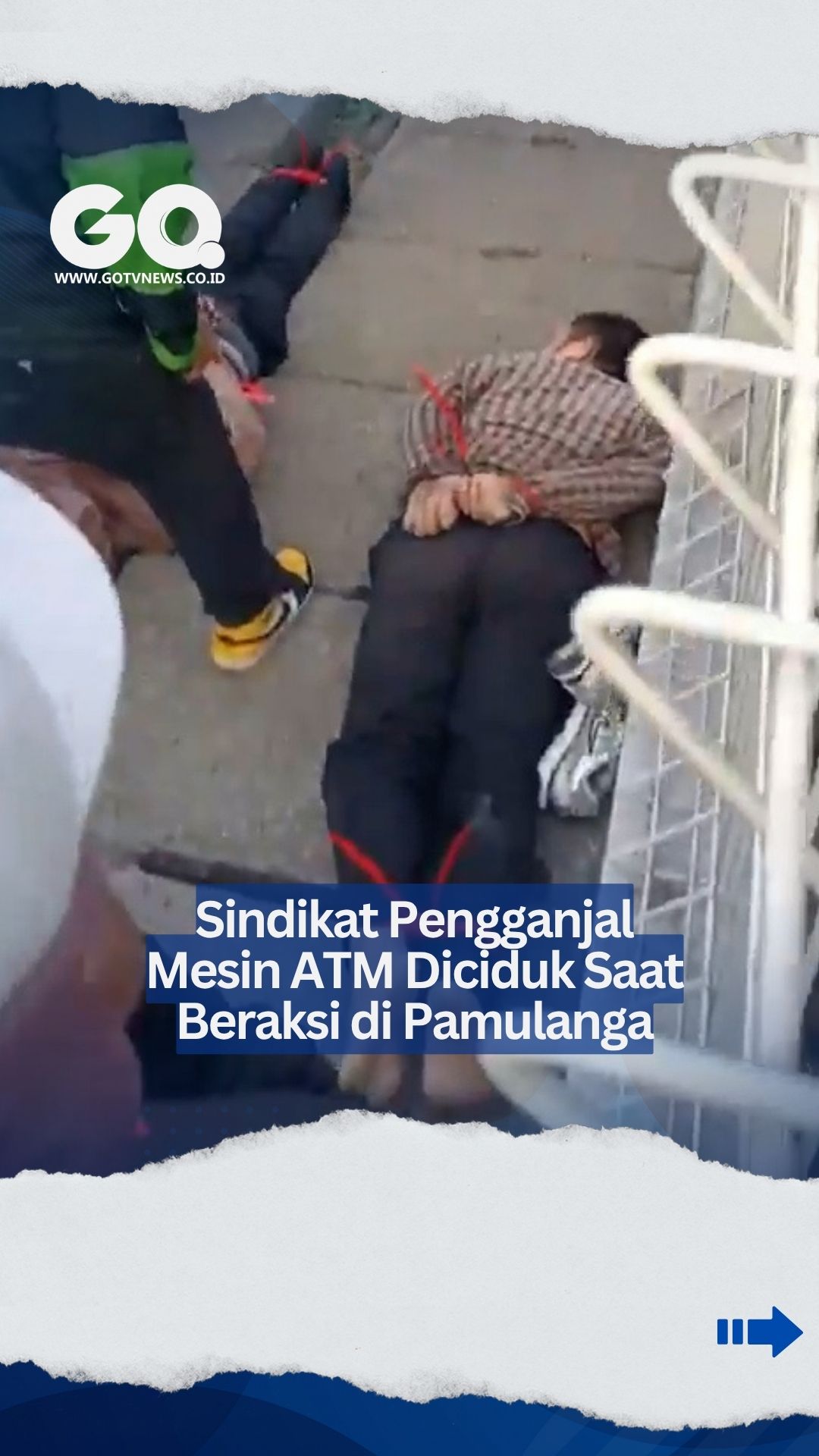 Sindikat Pengganjal Mesin ATM Diciduk Saat Beraksi di Pamulanga.