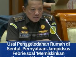 Usai Penggeledahan Rumah di Sentul, Pernyataan Jampidsus Febrie soal ‘Memiskinkan Koruptor’ Kembali Disorot