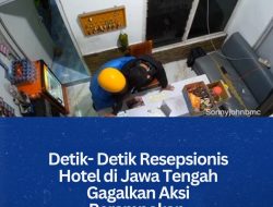Detik- Detik Resepsionis Hotel di Jawa Tengah Gagalkan Aksi Perampokan