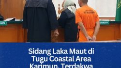 Sidang Laka Maut di Tugu Coastal Area Karimun, Terdakwa Diduga Mabuk dan Positif Narkoba Saat Mengemudi