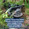 Pelaku Pencurian Mixer Masjid di Bintan Kabur Saat Dikejar Polisi, Motor Tertinggal di Semak Belukar
