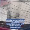 Kebakaran Landa Ruko Mobil 100 Tanjungpinang, 3 Unit Mobil Damkar Dikerahkan