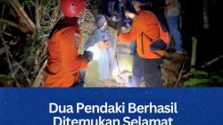 Dua Pendaki Berhasil Ditemukan Selamat Setelah Tersesat di Gunung Jantan Karimun