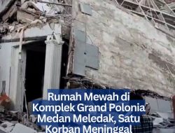 Rumah Mewah di Komplek Grand Polonia Medan Meledak, Satu Korban Meninggal Dunia